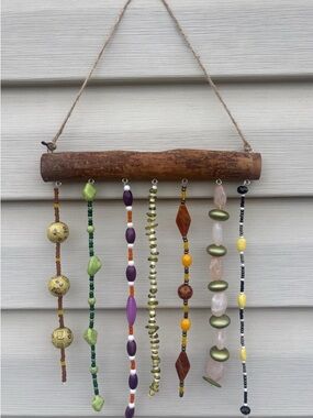 Handmade Multicolor Beaded Wall Hanging - Decorative Home Wall Decor